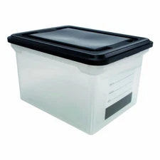 Advantus File Storage Box With Label - 10.8" Height X 18" Width X 14.1" Depth