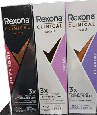 rexona clinical 3pk