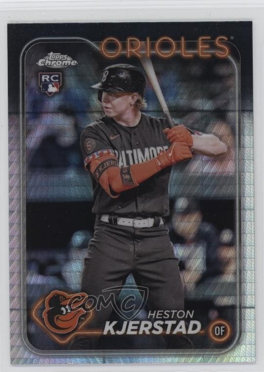 2024 Topps Chrome Prism Refractor Heston Kjerstad #142 1l31
