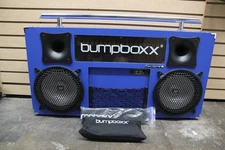 Bumpboxx Freestyle V3S Bluetooth Boombox Speaker Blue