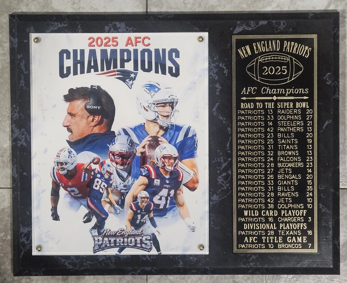 Targa In Latta Vintage 1961 Patriots Vs. Bills – Riproduzione Metallo 20x30 Cm Per Parete