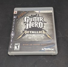 Guitar Hero: Metallica Sony PlayStation 3 PS3 w/MANUAL  INV-7634
