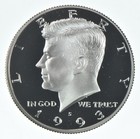 1993-S Kennedy Half Dollar CLAD Proof *9298 — photo 1