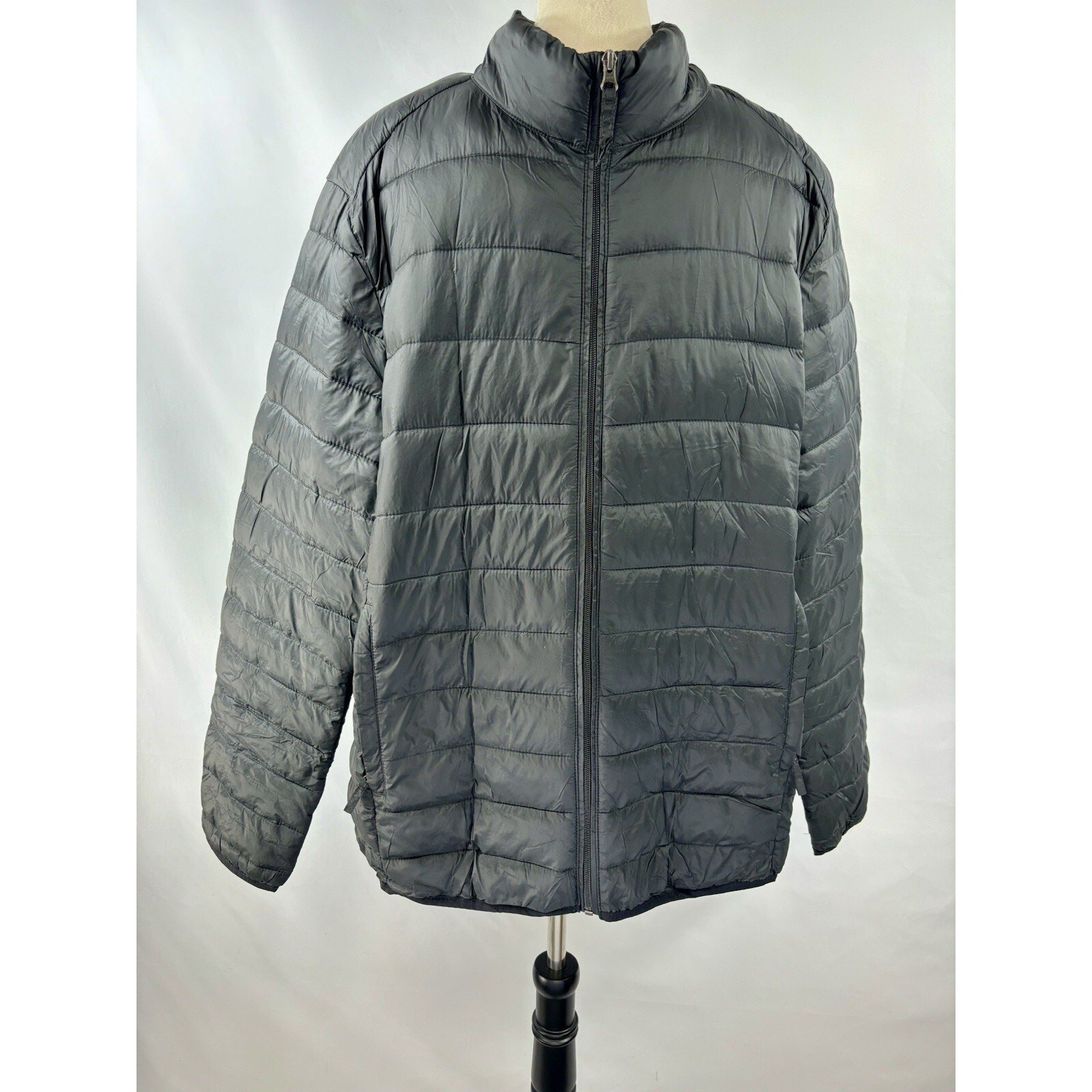 Amazon Essentials Packable Puffer Coat Jacket Bla… - image 1