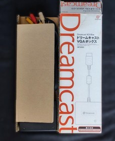 SEGA Dreamcast Official VGA Box HKT-8100 with Original Box Manual
