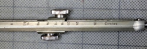 Henschel Proportional Divider 8" 1276 Germany Listed for the person W.A.T. - Picture 9 of 23