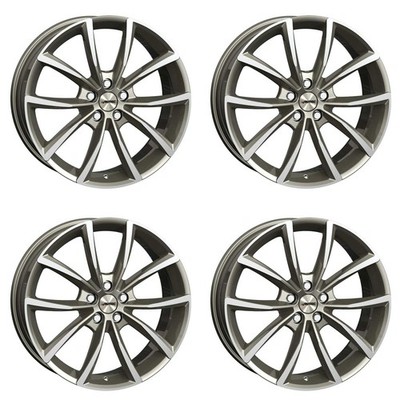 4 Autec Astana Felgen 8,0x19 5x108 SILP für Volvo S90 XC60 EX40 XC90 EX30 V90 XC