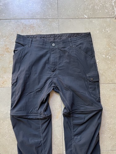 Kuhl Mens Gray Renegade Convertible Cargo Pants Size 40 - Picture 2 of 5