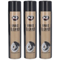 3X Bremsenreiniger 600Ml Spraydose Entfetter Teilereiniger Montagereiniger KFZ