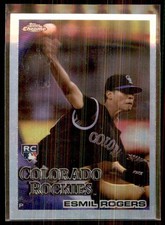 2010 Topps Chrome Refractors Esmil Rogers #183