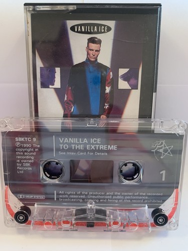 Vanilla Ice - To The Extreme - Cassette Tape - Rare - 1990 - SBKTC9 - Picture 3 of 7