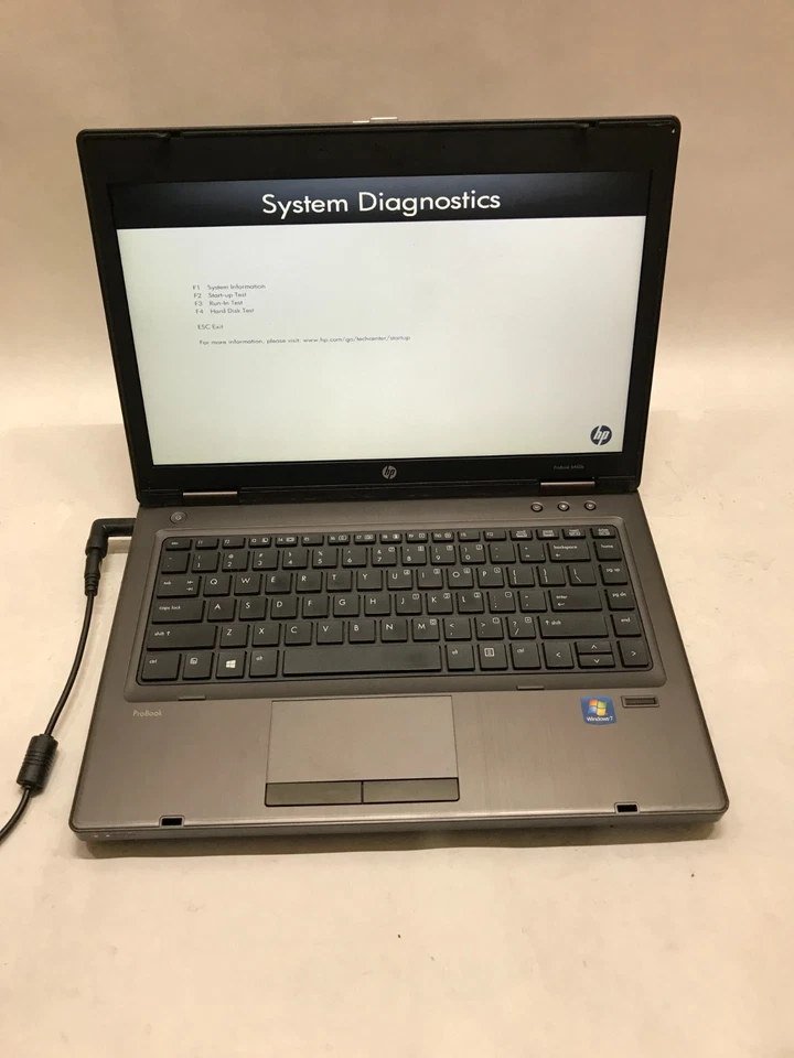 HP ProBook 6465b 14" Laptop  AMD CPU 4GB RAM NO HDD/OS For Parts READ DESC! - DW - Image 3 of 4