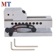 3" Jaw Bench Vise Toolmaker Sine Vise Grinding Ground Steel Clamping Milling
