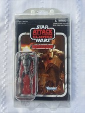 Star Wars Vintage Collection VC37 Super Battle Droid Unpunched w case very nice