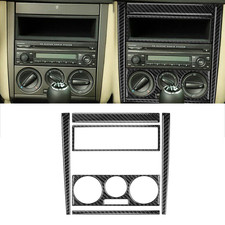 Copertura telaio console centrale in fibra di carbonio per Vw Golf 4 Jetta MK4 1999-2004