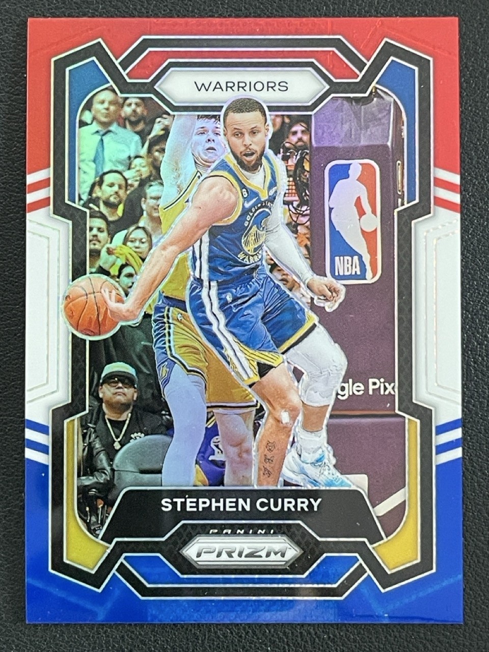 Stephen Curry 2023-24 Panini Prizm Red/White/Blue Prizm #119