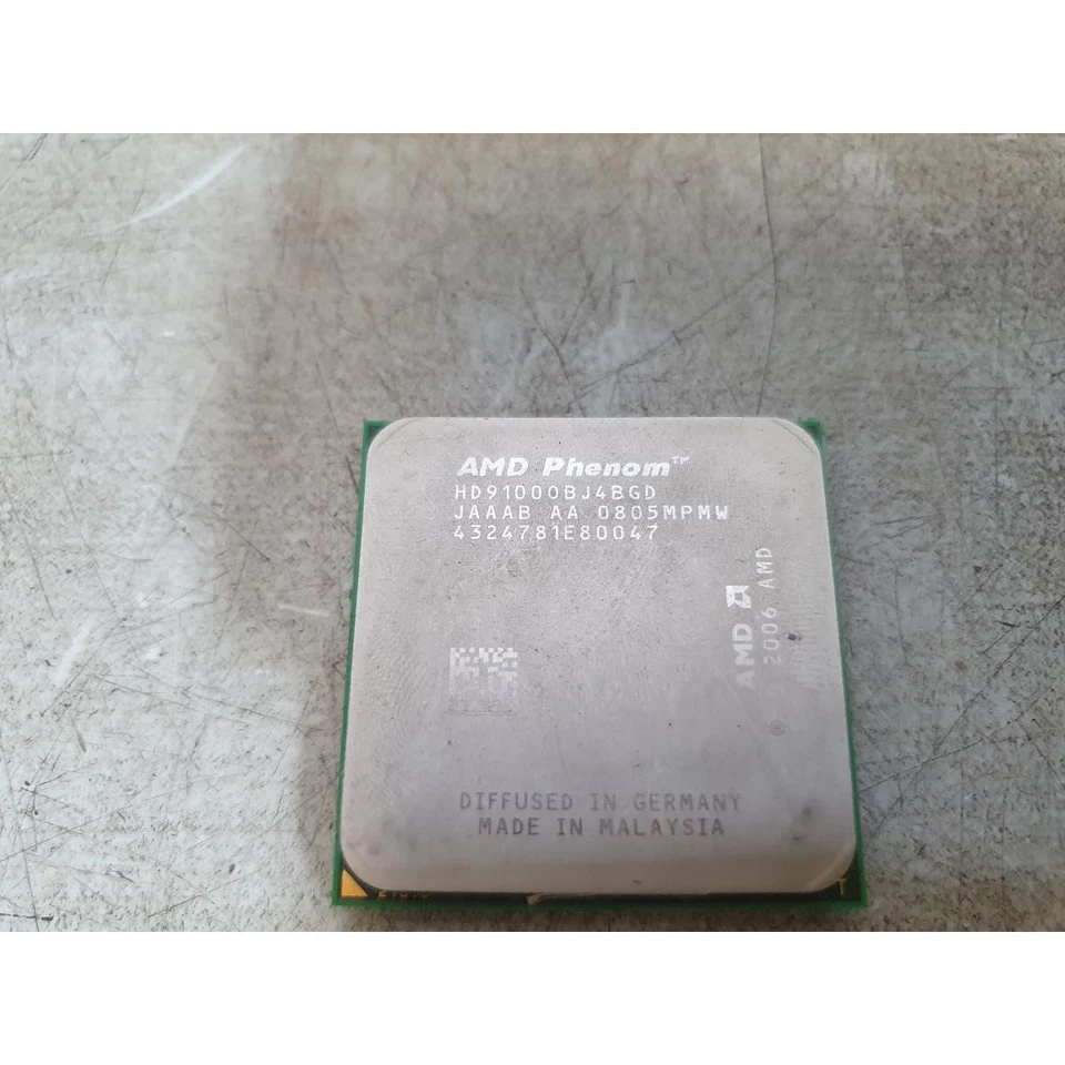 AMD Phenom X4 HD91000BJ4BGD Desktop CPU Processor 1.8 GHz Quad-Core Socket AM2 - Image 2 of 4