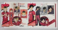 Haikyuu Kenma Kozume Tetsurou Kuroo Lot Badge, Acrylic Stand, Stickers
