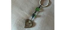 Handmade Heart Keychain