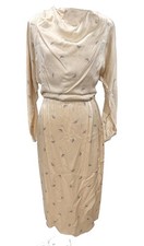 Vintage 1980s Christian Dior Sportswear 3 Piece Set Tank Long Sleeve Wrap Skirt