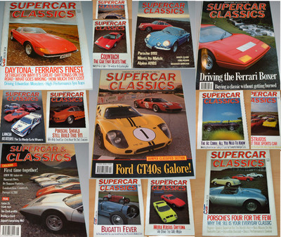 Supercar Classics Magazine - Choice of back issues - Multi-buy discount Updated