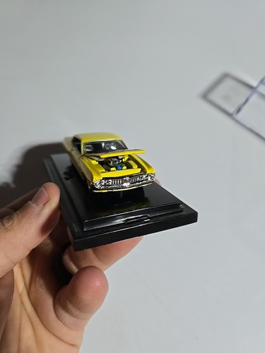 2000 Hot Wheels 100% Black Box '71 Ford Torino Coupe gelb mit schwarzer Motorhaube & RR NM - Bild 9 von 14