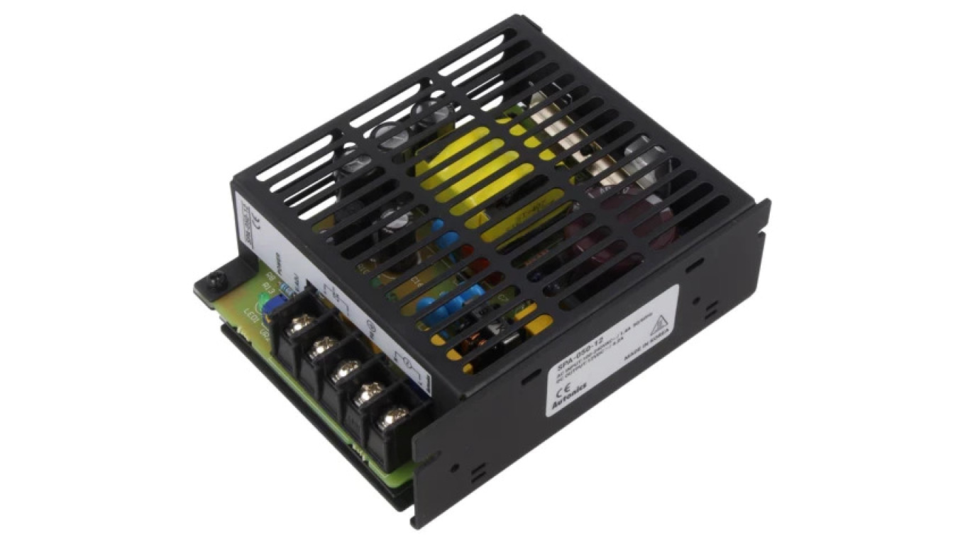 SPA-050-12 Switching power supply, built-in, 50W, 12VDC, 4.2A, 74 /T2UK