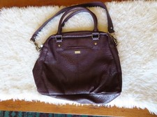 Thirty-One Jewell Pebble Satchel Purse Bag Travel Tote, over the shoulder purse