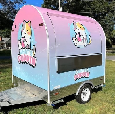 Food Trailer For Sale Mobile Catering Van Snack Coffee Ice Cream