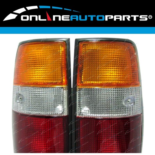 LH+RH Tail Lights Pair for Toyota Landcruiser 80 Series 1990-1997 Left Right L+R - Picture 4 of 7