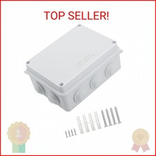 LeMotech ABS Plastic Dustproof Waterproof IP65 Junction Box Universal Electrical