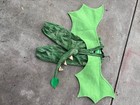 Pottery Barn Kids Green Dragon Costume 3T Vibrant dragon costume — photo 3