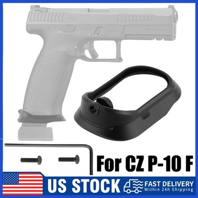 For CZ 10F Aluminum Magwell For CZ P-10 F CZ P10F EMPs MAG Assist 9mm Black -USA