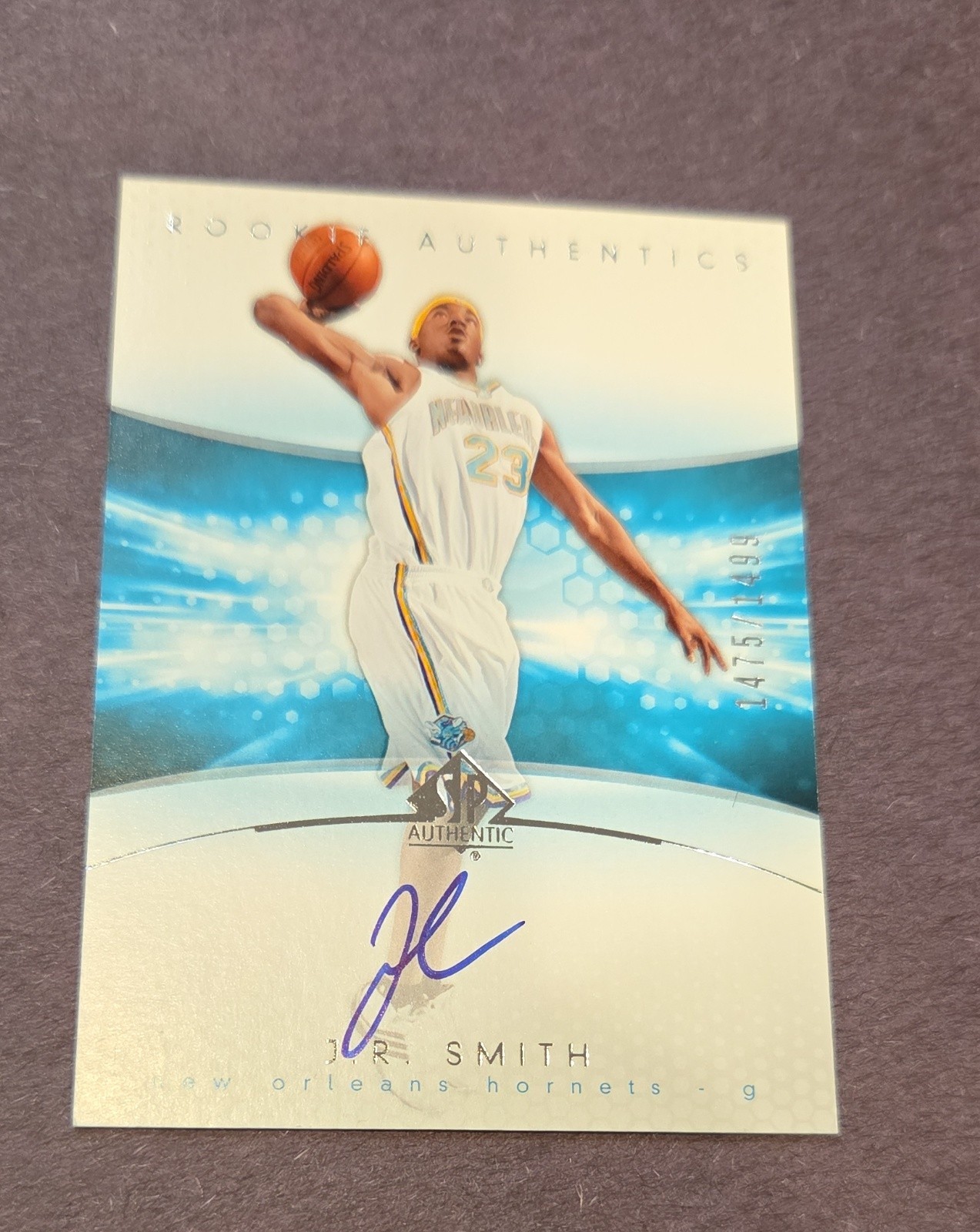 2004-05 SP Authentic - Rookie Authentics J.R. Smith  /1499 (AU, RC)