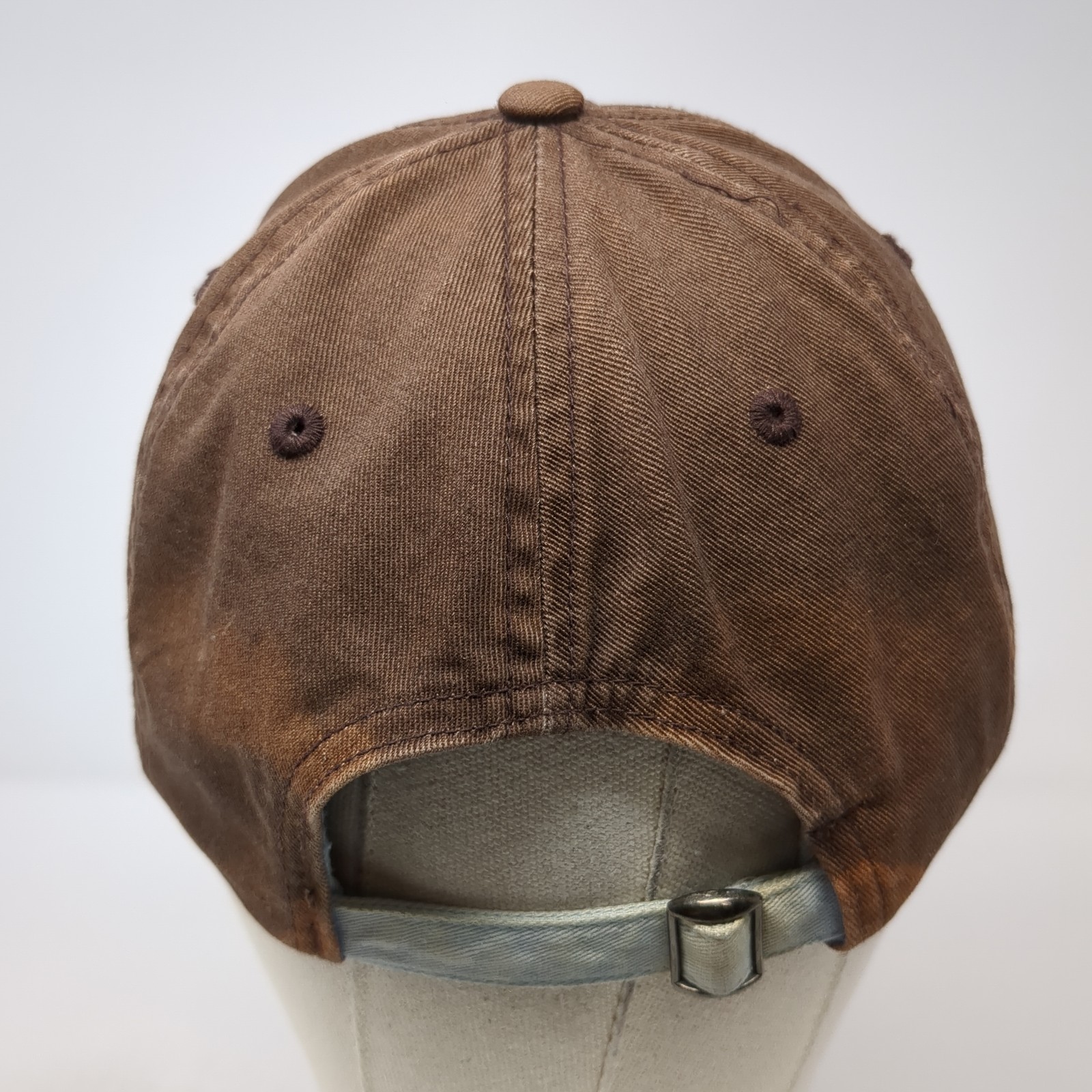 Fersten Slideback Baseball Hat Brown One Size Emb… - image 6