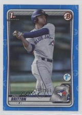 2020 Bowman Draft 1st Edition Blue Foil 144/150 Zach Britton #BD-158 0qc1