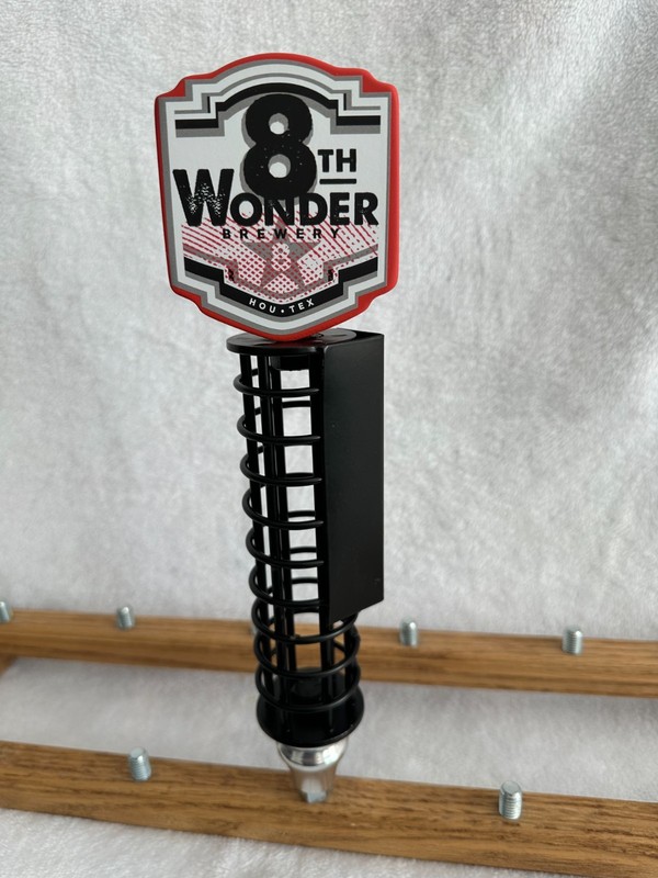 8th Wonder Brewery Beer Tap Handle! Texas! New in the Original Box!