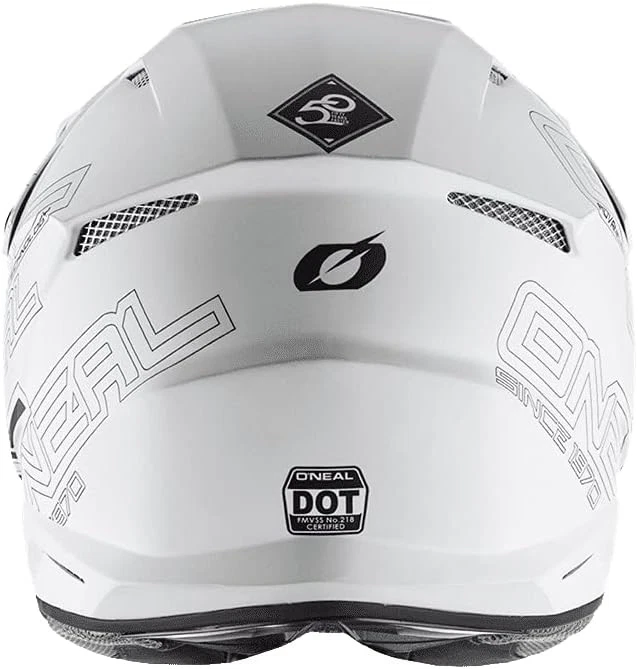 O'Neal - 0627-011 Serie 3 Unisex-Adulto Casco Todoterreno X-Pequeño, Plano Blanco Foto 3 de 4