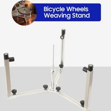 Bicycle Wheels Weaving Stand Repair Shelf for Bike Wheel Trimming Repairing new