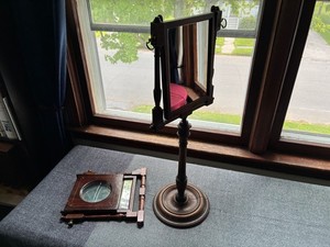 Two Antique Zograscope 18th/19th Century Perspective Viewers Parts Or To Restore