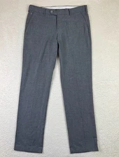 Louis Philippe Pants Mens 36 Ultra Fit Dress Slacks Modern Polyester Viscose