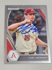 2021 Prizm Draft LAEL LOCKHART In-Person Signed Autographed AUTO