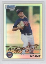 2010 Bowman Draft Chrome Draft Picks Refractor Pat Dean #BDPP4 0f4
