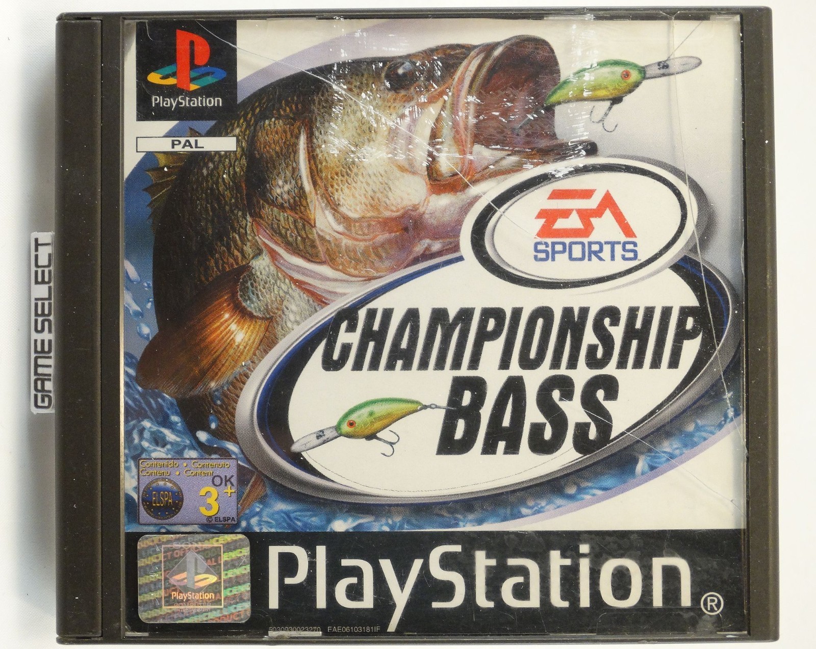CHAMPIONSHIP BASS PÊCHE SONY PLAYSTATION 1 2 3 PS1 PS2 PS3 PAL COMPLET