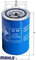 Mahle KC94 Kraftstofffilter Kraftstoffilter