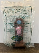 New Courage The Cowardly Dog Scaredy Clock Subway Toy 2003 Cartoon Network