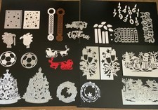Craft Die Cutting Stencils Greetings Christmas Nature Floral Insects Animals