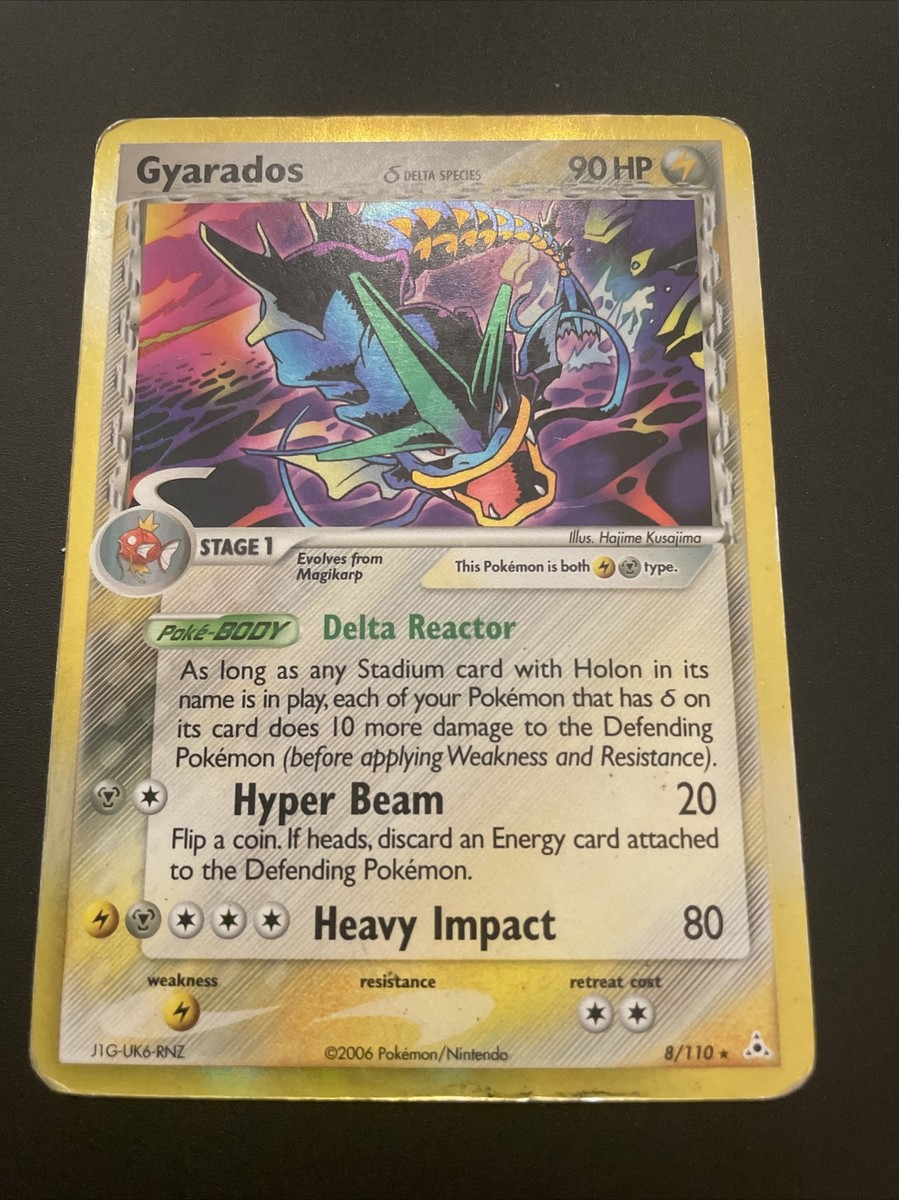【PSA9】ギャラドス デルタ種/Gyarados Delta Species Gyarados 8/110 Ex Holon Phantoms Delta Species Holo Rare
