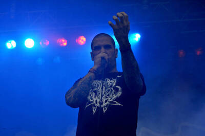 Phil Anselmo of Down live on stage at High Voltage on July 25 2010- Old Photo 23