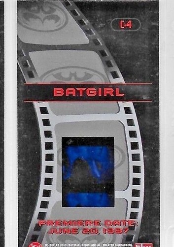 BATMAN AND ROBIN CELLULOID / CELL CARDS C1 TO C6 WIDEVISION BY SKYBOX CHOOSE - Picture 10 of 16